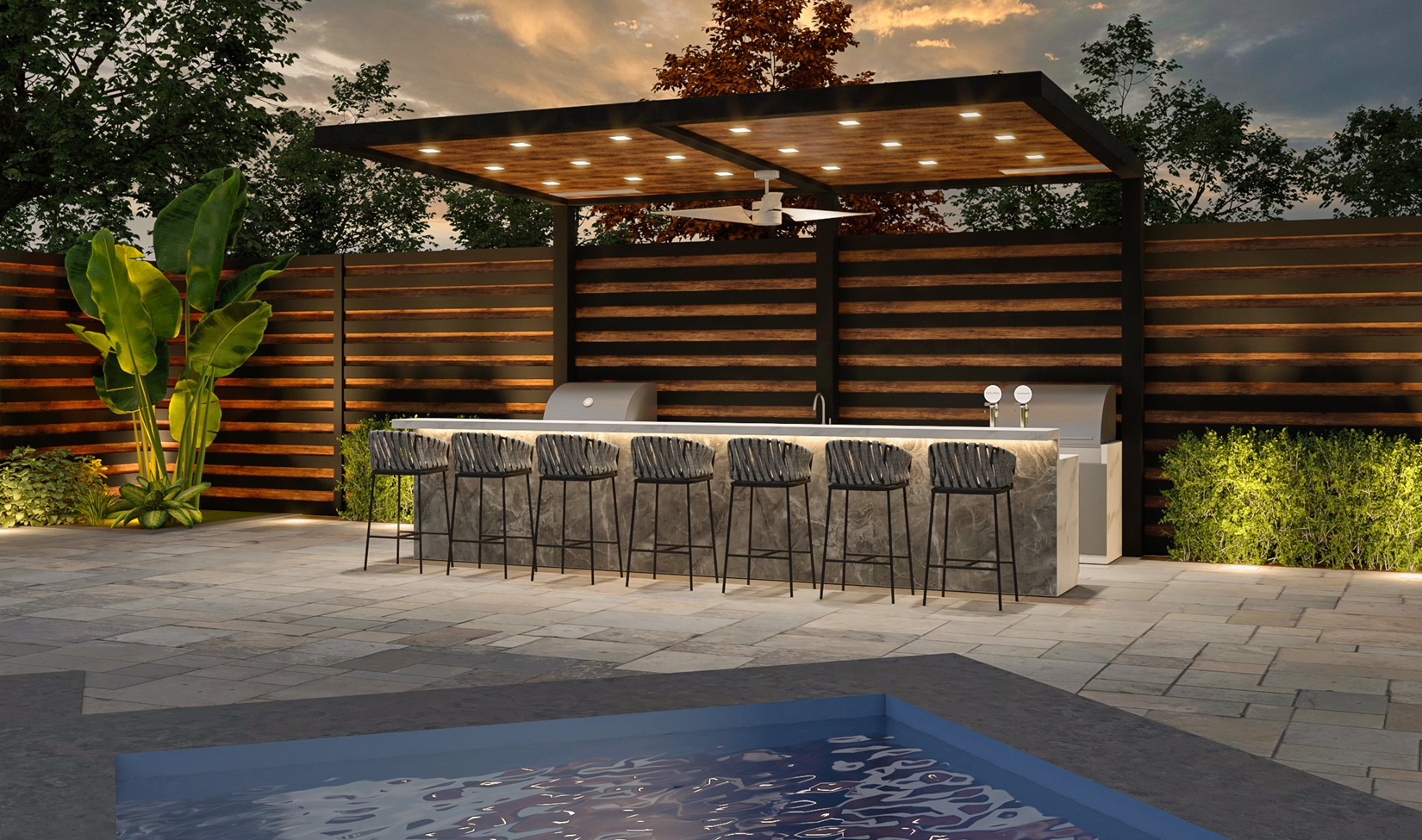 Simple Outdoor B.B.Q.